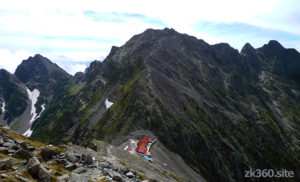 白出のコル　写真2