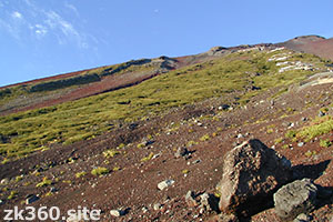 富士山の登山道2