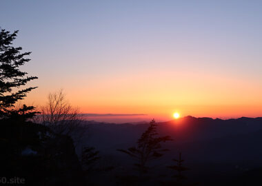 北八ヶ岳・中山峠の御来光