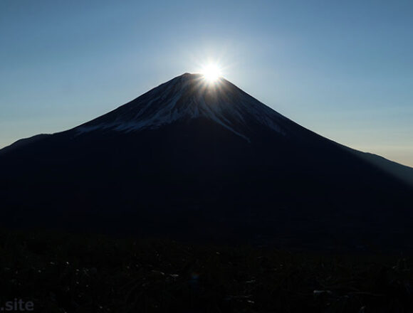ダイヤモンド富士＠竜ヶ岳